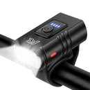 Farol para bicicleta recarregável